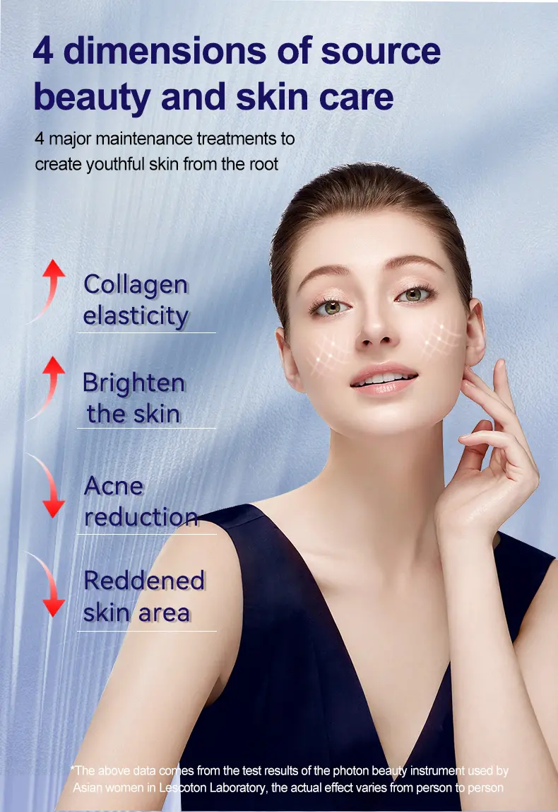 LED Photon Light Therapy Face Body Beauty Machine
