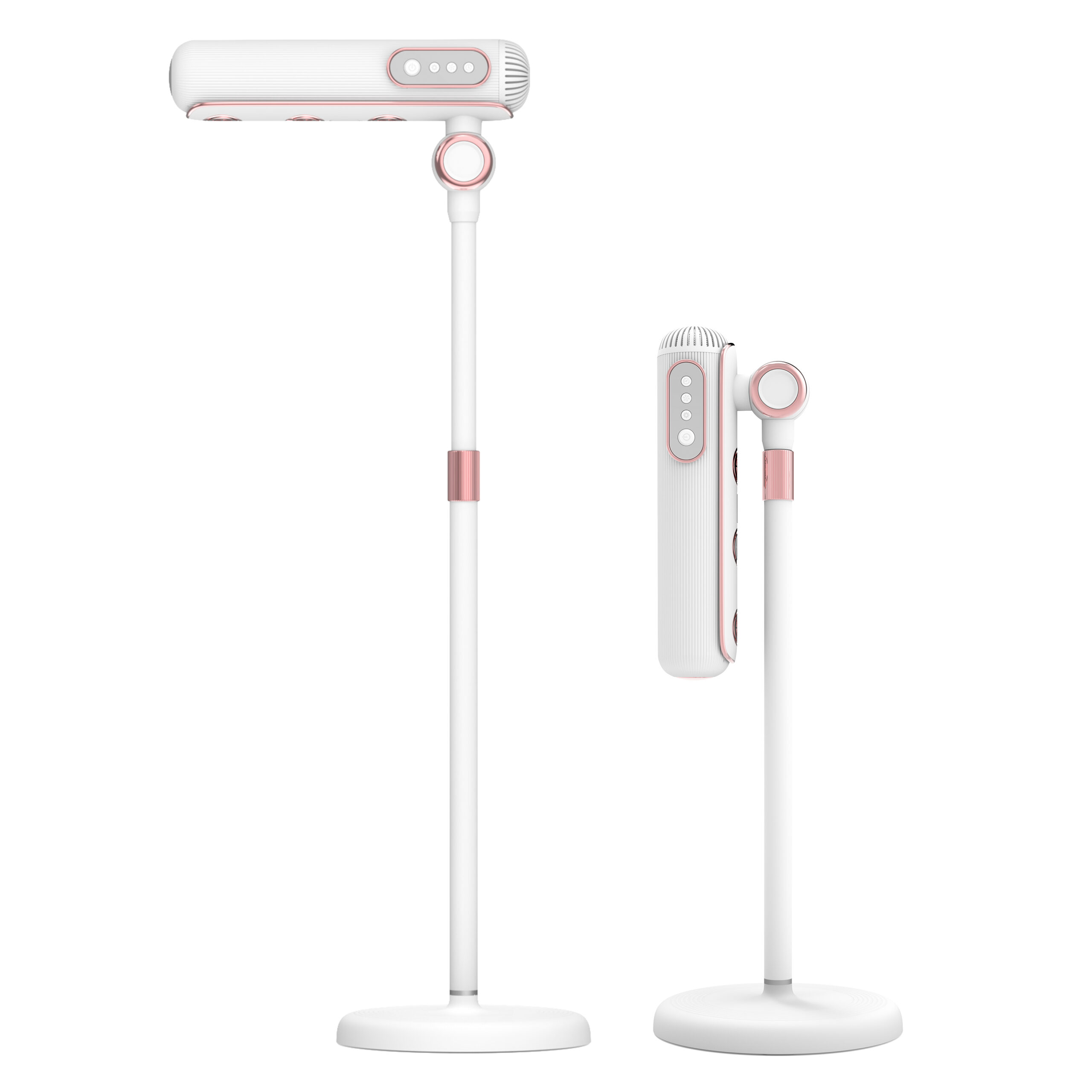 Height and Angle Adjustable-by Hands Free Stand up Hair Dryer